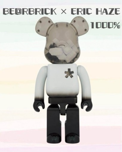 【赤字覚悟】【超レア‼️】BE@RBRICK × ERIC HAZE 1000% 新品未使用