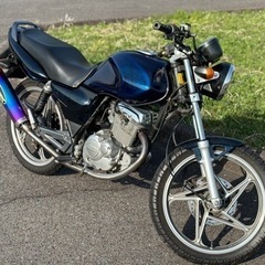 値下げ！　gn125の兄弟車！en125!アクラポビッチマフラー！