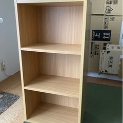 3段カラーボックス 収納家具