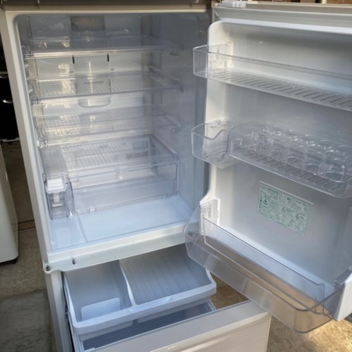 R1064) シャープ 3ドア冷蔵庫 SJ-PW35Y-W 2013年製! 店頭取引大歓迎♪