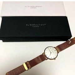 極美品ELIE BEAUMONT LONDON 腕時計  