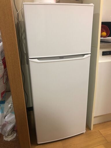 【売約済】130L冷蔵庫2ドア冷凍　Haier2022年8月ヨドバシ購入単身向け　手渡し限定4/20～4/28