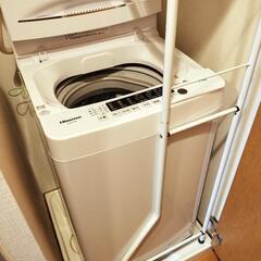 【取引決定済】洗濯機+ハンガーラック Hisense HW-K5...