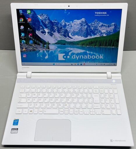 保証1ヶ月、インボイス対応、代引き発送可！Windows11、Core i5、SSD240GB(快速)、メモリ8GB、TOSHIBA製ノートパソコン、CD,DVD,ドライブ、カメラ、Bluetooth、ACアダプター付属、東芝、ダイナブック、dynabook