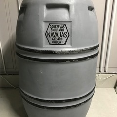 おしゃれ 特大 プラスチック製ドラム缶 プランター 貯水タンク ...