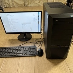 ガレリア GALLERIA XF ゲーミングPC モニターセット...