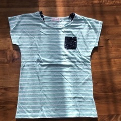 女児Tシャツ160 ボーダー　子供服