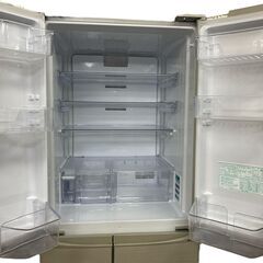 通電確認済み】SHARP/シャープ プラズマクラスター 冷凍冷蔵庫 455L 観音開き 2018年製 SJ-F461E-N 引き取り限定 神奈川県横須賀市