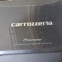carrozzeria TS-V07AスピーカーセットとアンプGM-D7400