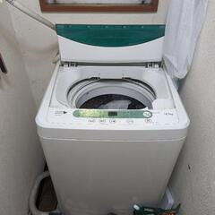 洗濯機　普段使用可能　乾燥機能なし（風乾燥あり）