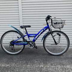 大日産業 男の子用自転車（ブルー）24インチ