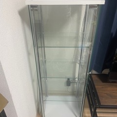 家具 収納家具 キャビネット　コレクション棚　ガラスケース