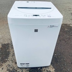 SHARP 全自動電気洗濯機　ES-G4E3-KW