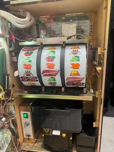 ファイナルジャグラー (ピンク)◇コイン不要機付◇ スロット 家スロ