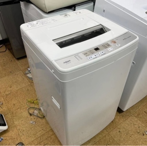 aqua 洗濯機 6kg　AQW-S60H 2020年アクア 動作品