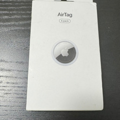 【ネット決済・配送可】売れました　AirTag Apple 4p...