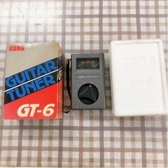 無料！◆KORG GUITARTUNER◆GT-6◆レトロ 昭和...