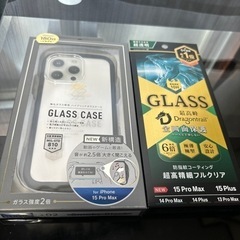 iPhone15Pro maxケース&ガラス