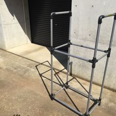 155/65R14 スタットレスタイヤ/アルミ　+　サマータイヤ付き + ラック付き