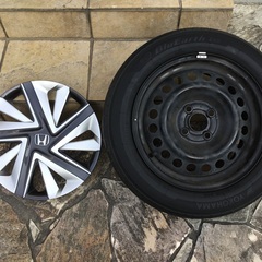 ホンダ純正　鉄ホイール／キャップ　185/60 R15