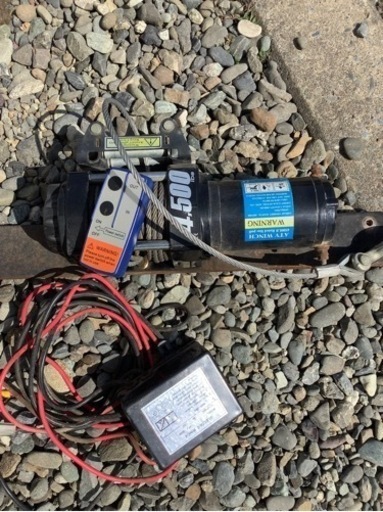 電動ウィンチJB23にボルトオン