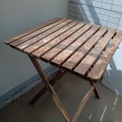 IKEA  屋外用折りたたみテーブル•チェアセット