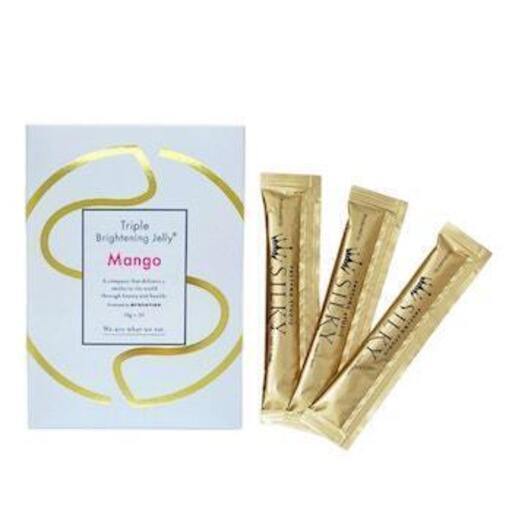 この夏こそは食べる化粧品Triple Brightening Jelly マンゴ味　36箱ロット
