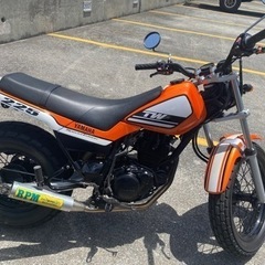 バイク　ヤマハTW225　アニバーサリーカラー バイク ヤマハTW225 アニバーサリーカラー