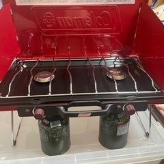 Coleman ツーバーナーコンロほぼ未使用品