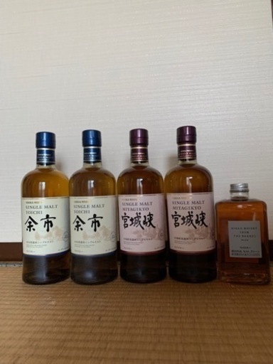 ウィスキー5本セット