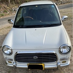 ダイハツ DAIHATSU ミラジーノ 白  AT 4WD 現在2WD