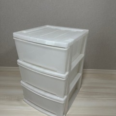 家具 収納家具 収納ケース3段