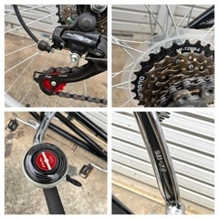 2人乗りタンデム自転車 自転車 変速ギア SHIMANO MF-TZ500-6