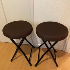 【お取引中】ニトリ　折りたたみ椅子