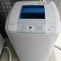 【配達無料】全自動洗濯機　5kg  Haier JW-K50K ...