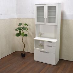 5/15受渡終了】≪zyt1446ジ≫ ニトリ 食器棚/キッチンボード