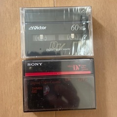 HDV・DV方式ハンディカムテープminiDV DVM60 2個