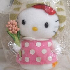 未使用・ビニール未開封品 ハローキティ ご当地 キーホルダー 2002