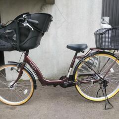 取引決定しました！札幌市内、江別、北広島配達無料！防犯登録料（800円込み）中古フロント子乗せ自転車。