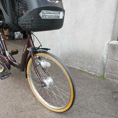 取引決定しました！札幌市内、江別、北広島配達無料！防犯登録料（800円込み）中古フロント子乗せ自転車。