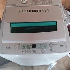 無料　2013年製　AQUA　5キロ　　家電 生活家電 洗濯機