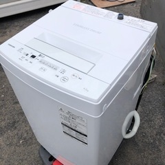 TOSHIBA 洗濯機　2020年式　4.5リットル