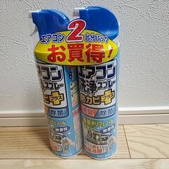 生活雑貨 家庭用品 掃除 エアコン洗浄スプレー防カビプラス 2本パック