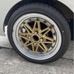 ワークエクイップ　4本セット ワーク エクイップ 03 4本セット❗️タイヤほぼ新品❗️軽や軽トラなどに！