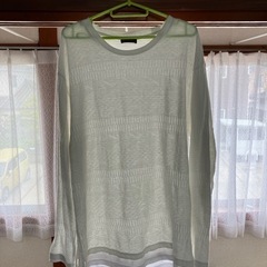 古着 ホワイト ロング Tシャツ XL