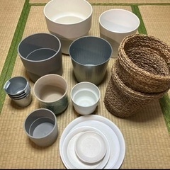 観葉植物　鉢カバー　まとめセット