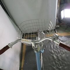 Ｄ481　★限定特価　整備済み★ブリヂストン　ロペタ★ 中古自転車 【26インチ　水色　アルミフレーム　】