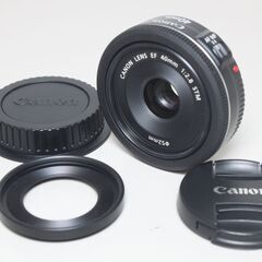 【ネット決済・配送可】Canon/EF40mm F2.8 STM...