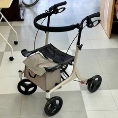 【美品】安寿 歩行車 ショッピングターン バッグ付  