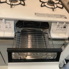 【美品】パロマ 両面焼き水なしグリルガスコンロ ラ・クックグラン付き